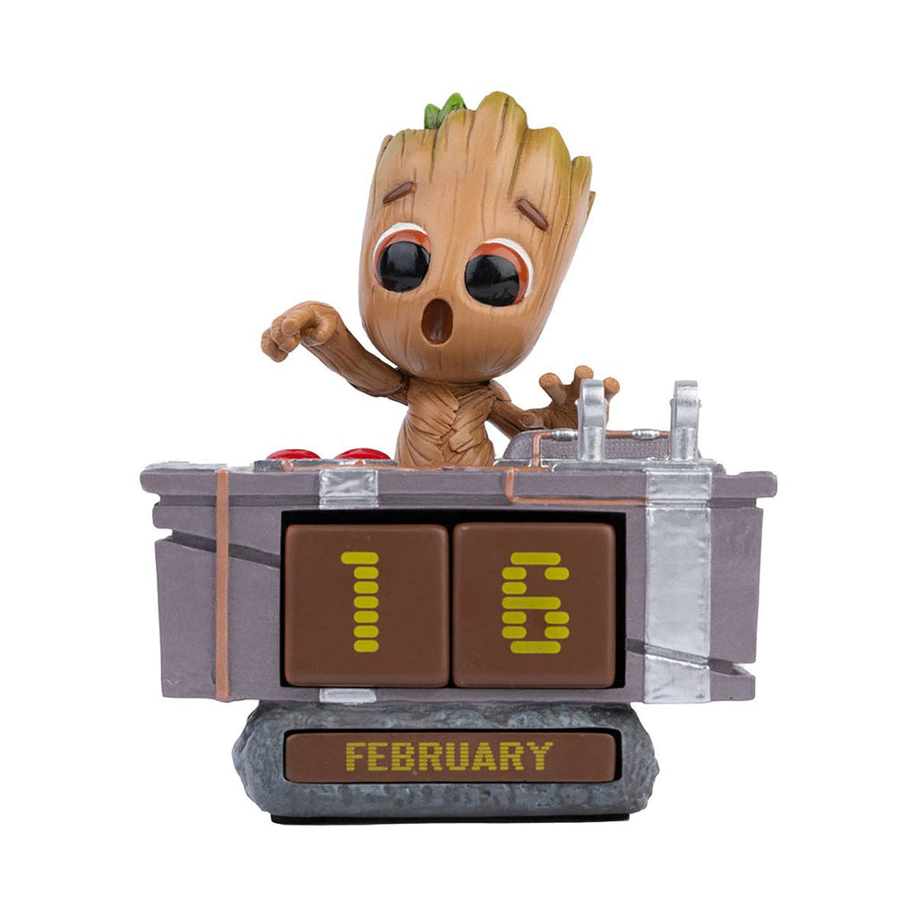 Calendrier perpétuel 3D Marvel Les Gardiens de la Galaxie Groot