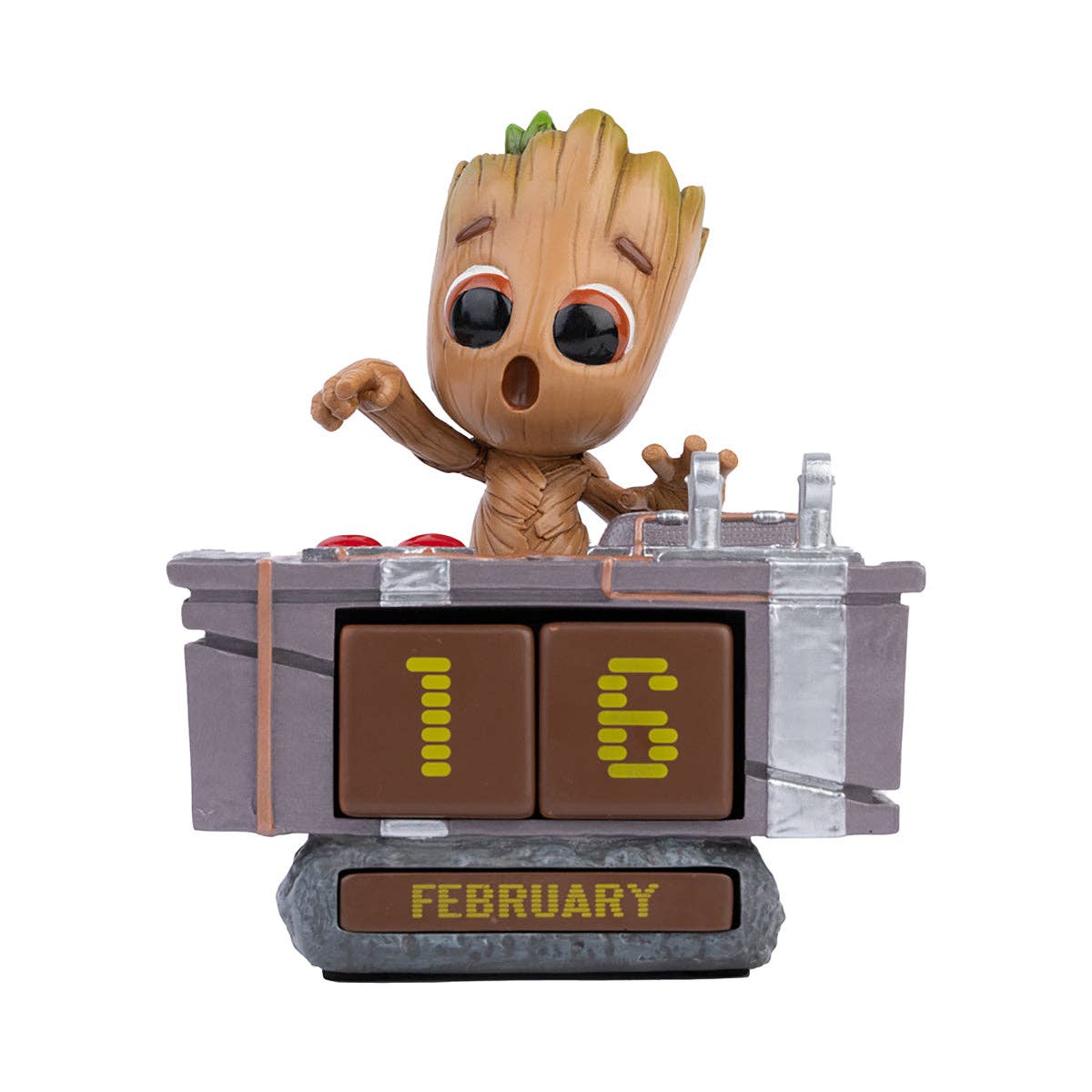 Calendrier perpétuel 3D Marvel Les Gardiens de la Galaxie Groot