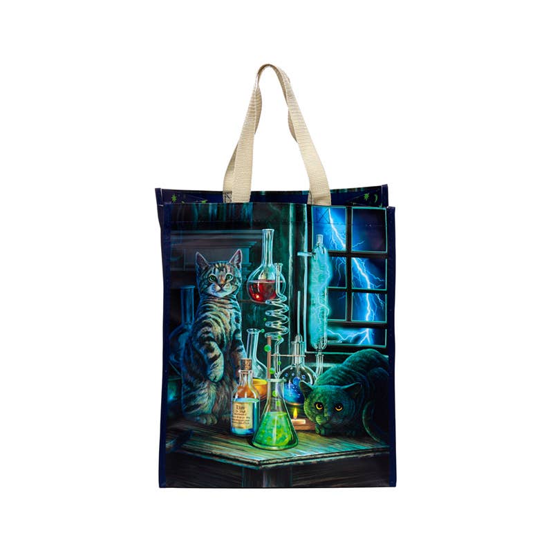 Sac de courses réutilisable Lisa Parker Jekyll and Hyde Cats