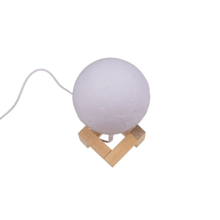 Lampe lune changeant de couleur, environ 10 cm