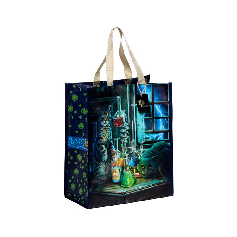 Sac de courses réutilisable Lisa Parker Jekyll and Hyde Cats