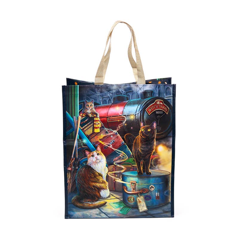 Sac de courses réutilisable Lisa Parker Witchwood Express Cat
