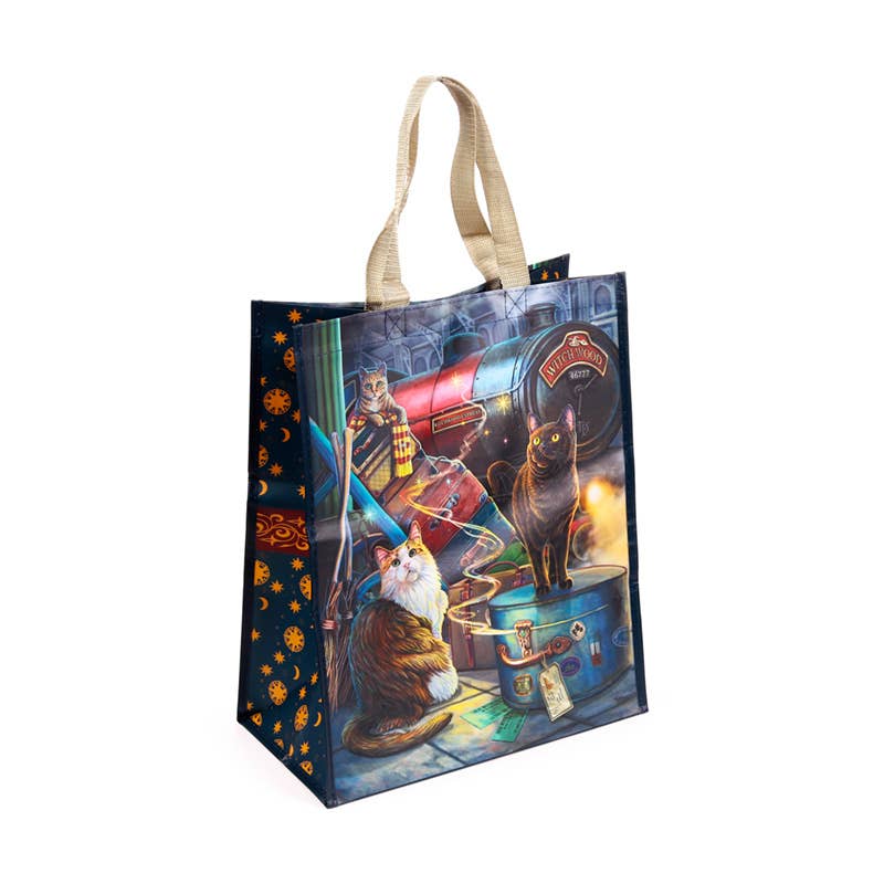 Sac de courses réutilisable Lisa Parker Witchwood Express Cat