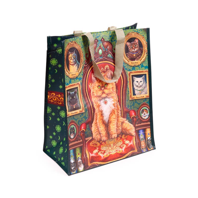 Sac de courses réutilisable Lisa Parker Folle des chats