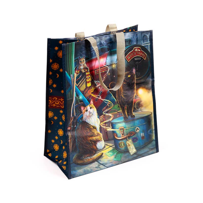Sac de courses réutilisable Lisa Parker Witchwood Express Cat