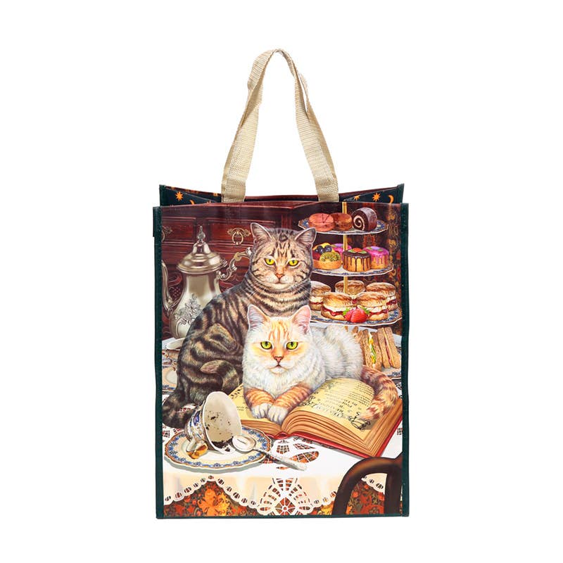 Sac de courses réutilisable Chat Prophéties Infusées Lisa Parker