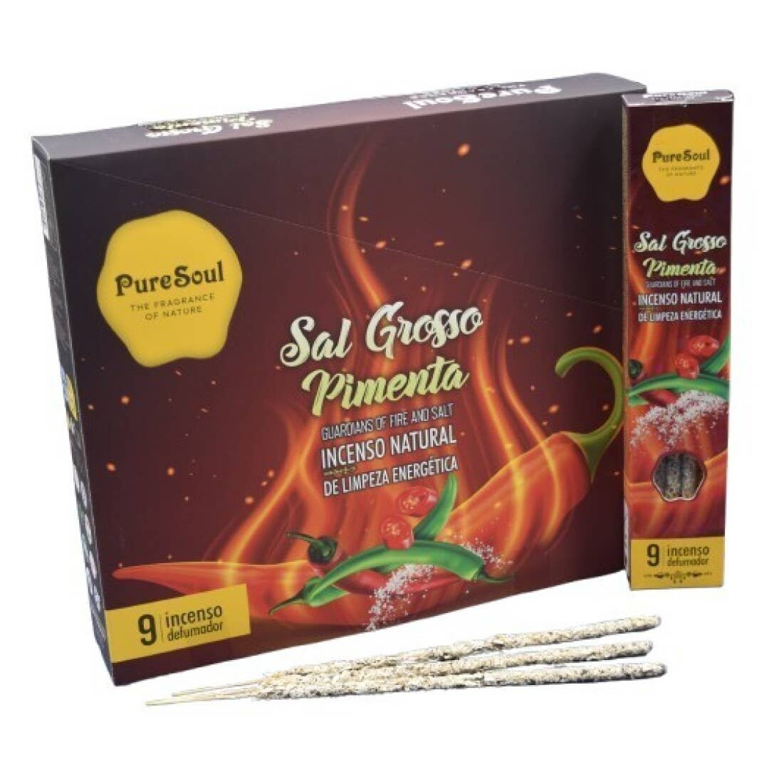 Pure Soul Encens Naturel: Gros Sel Poivre