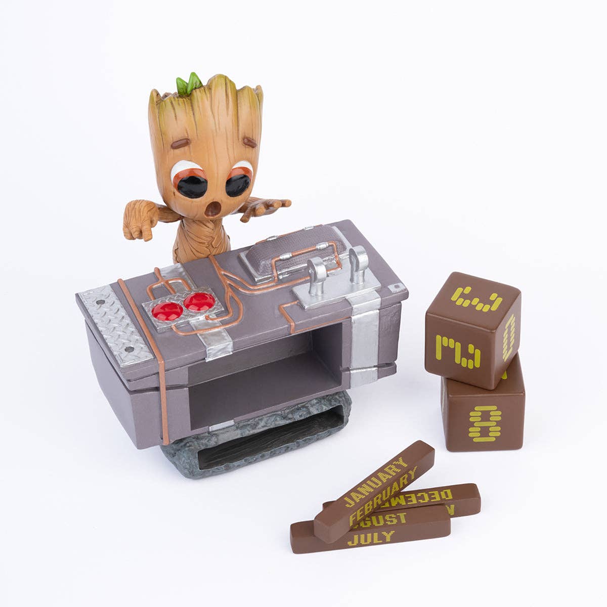 Calendrier perpétuel 3D Marvel Les Gardiens de la Galaxie Groot
