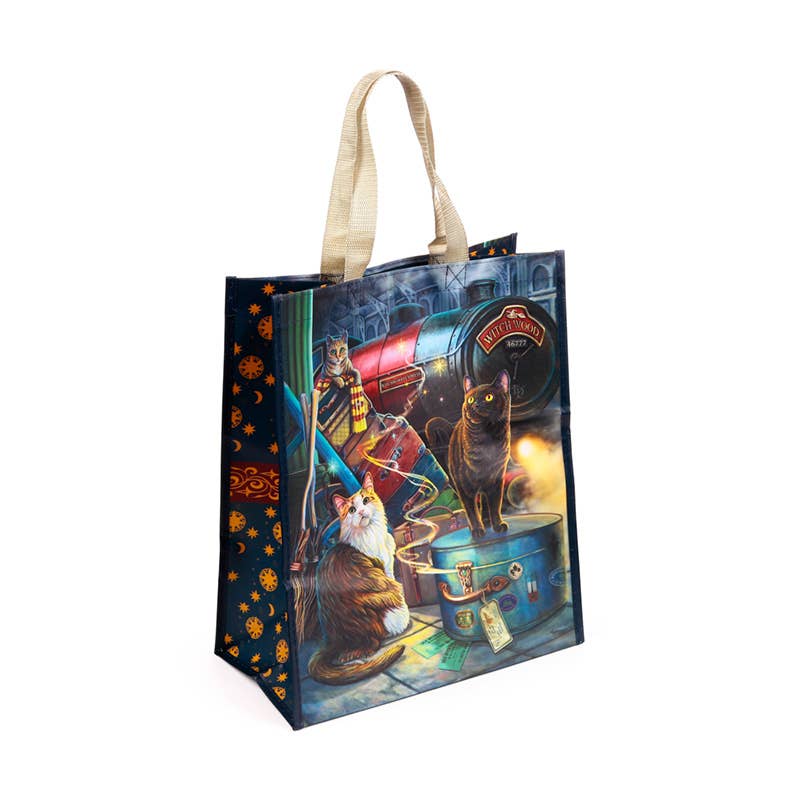Sac de courses réutilisable Lisa Parker Witchwood Express Cat