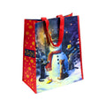Sac de courses réutilisable Lisa Parker Chats de Noël & Bonhomme de neige