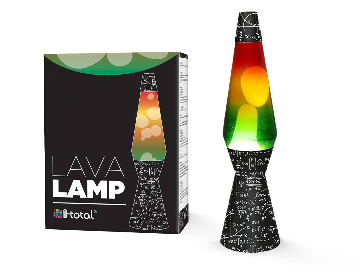 Lampe à lave mathématique 36 cm