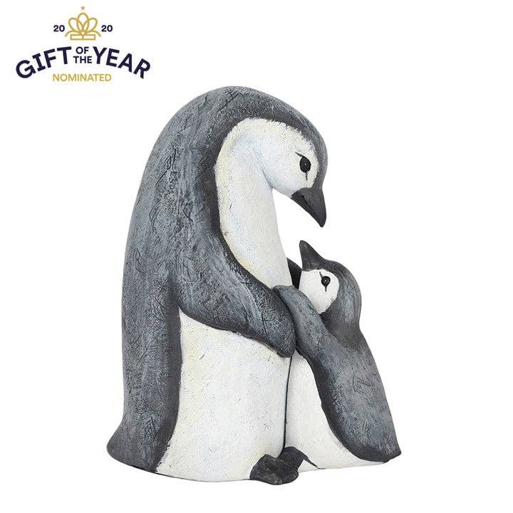 Ornement pingouin « Maman, que ferais‑je sans toi ? »