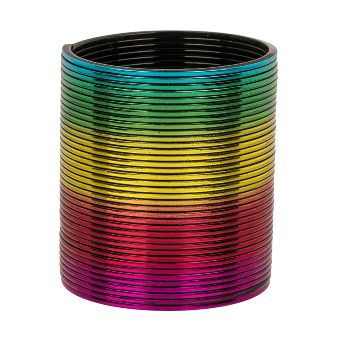 Unes Bobine en plastique, arc-en-ciel,