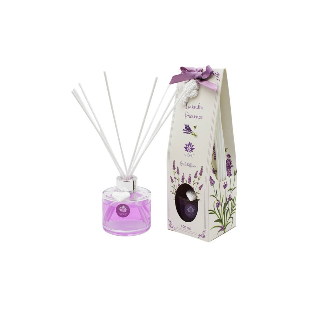 Diffuseur ARÔME 100 ml avec Bâtonnets à la Lavande