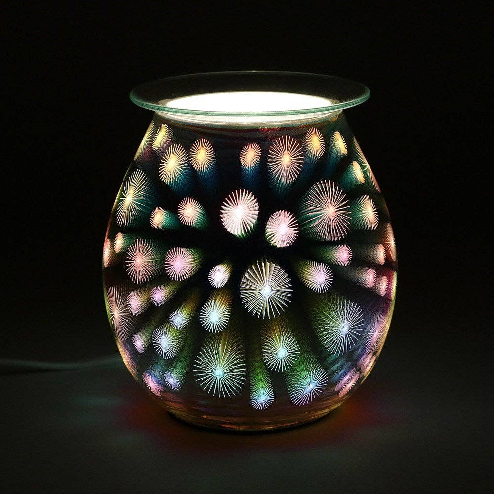 Brûleur à mazout électrique 3D Starburst Light Up