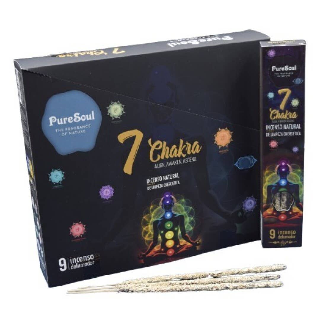 Pure Soul Encens naturel: 7 chakras