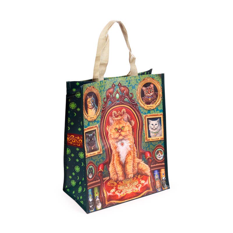Sac de courses réutilisable Lisa Parker Folle des chats