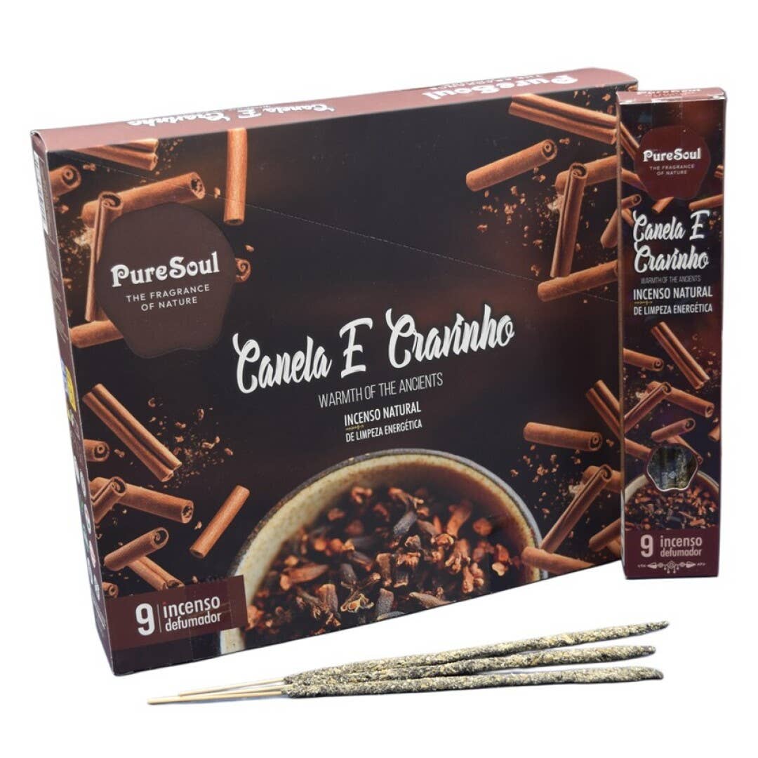 Pure Soul Encens naturel  Cannelle et clou de girofle