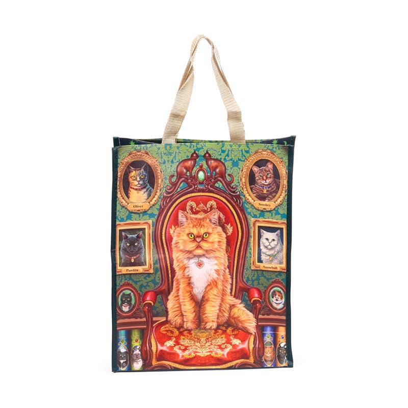 Sac de courses réutilisable Lisa Parker Folle des chats
