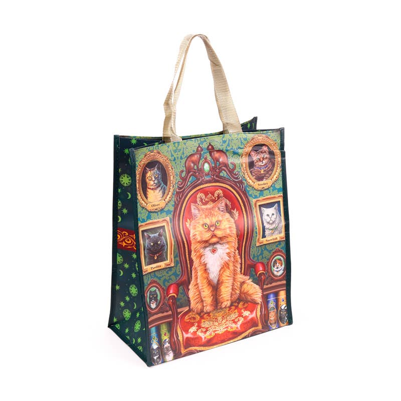 Sac de courses réutilisable Lisa Parker Folle des chats