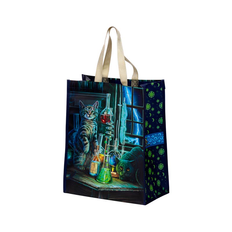Sac de courses réutilisable Lisa Parker Jekyll and Hyde Cats