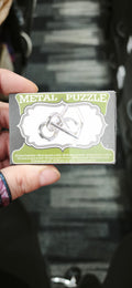 Puzzle métallique mini, environ 7 cm