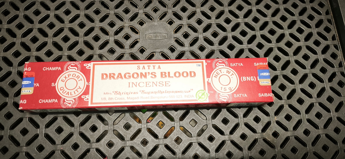 Une boîte d'encens Satya de 15g au choix.